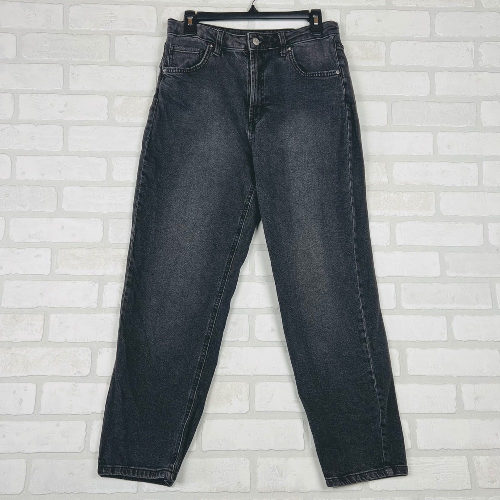 Wild Fable Girls Size‎ 10 (14-16) Black High Rise Mom Jeans